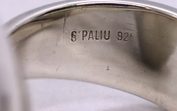 JOAQUIN SPALIU 1960 MID CENTURY STERLING SILVER RING