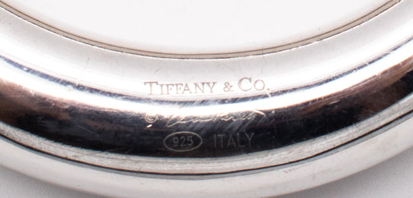 TIFFANY & CO 1981 BY ELSA PERETTI LARGE DOUGHTNUT BANGLE IN STERLING SILVER