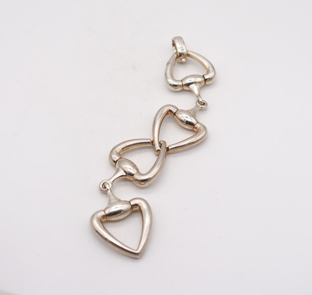 Gucci Horsebit Chain Bracelet In Silver | ModeSens