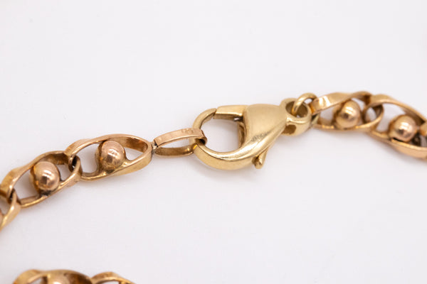 ANTIQUE 1930'S ART DECO CHAIN IN 18 KT YELLOW GOLD