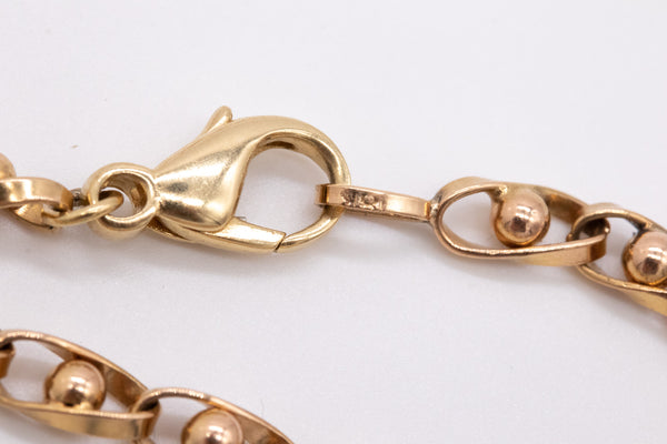 ANTIQUE 1930'S ART DECO CHAIN IN 18 KT YELLOW GOLD