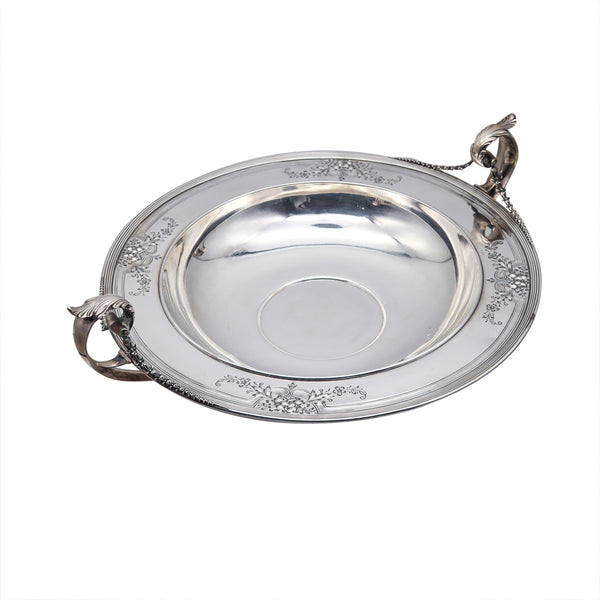 William B. Durgin Co. 1900 Edwardian Neo Classic Center Bowl In .925 Sterling Silver