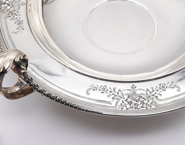 William B. Durgin Co. 1900 Edwardian Neo Classic Center Bowl In .925 Sterling Silver