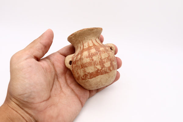 Peru Pre Inca 900 1470 AD Chimu Pre Columbian Vessel In Earth Ware Pottery