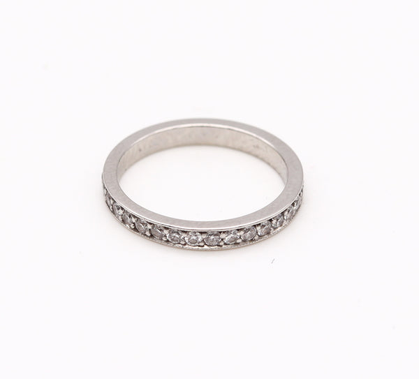 Classic Eternity Ring In Platinum With VS Round Diamonds