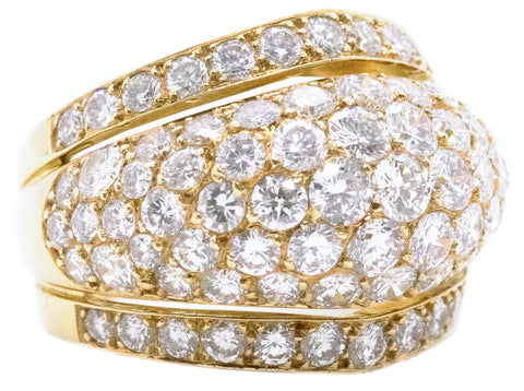 CARTIER PARIS 4.52 CARATS 18 KT NIGERIA RING