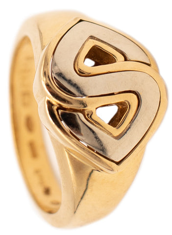 Marina B. Bvlgari Milan Soraya Ring In 18Kt Of Two Tones Gold