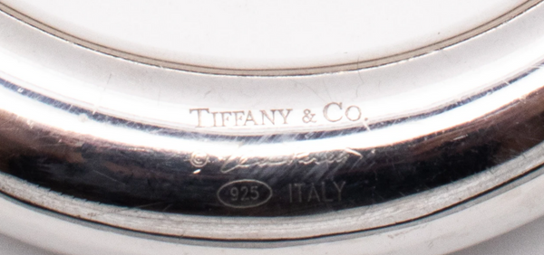 *Tiffany & co 1981 by Elsa Peretti rare large doughnut bangle in solid sterling silver